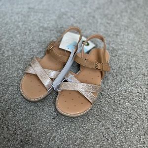 Cat & Jack Gold Sandals